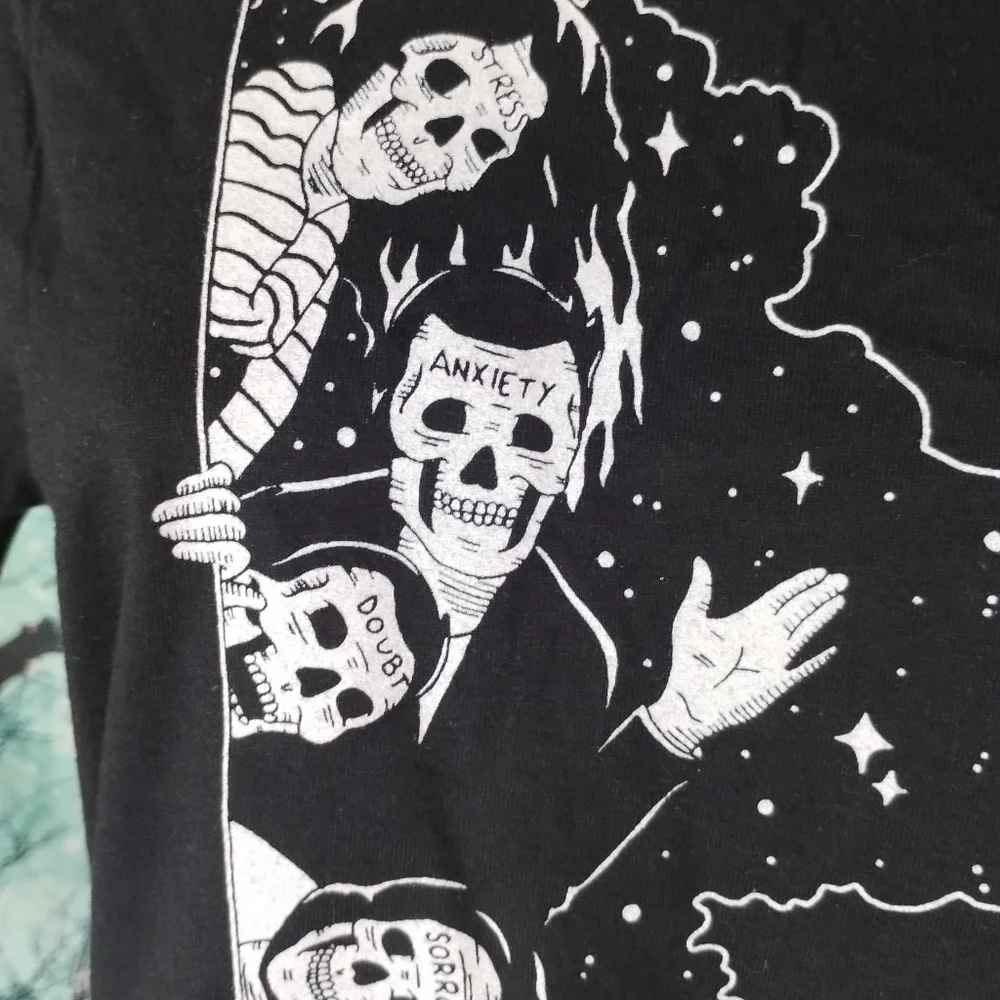 Funny Stress Anxiety Shirt - Picture 2 of 5